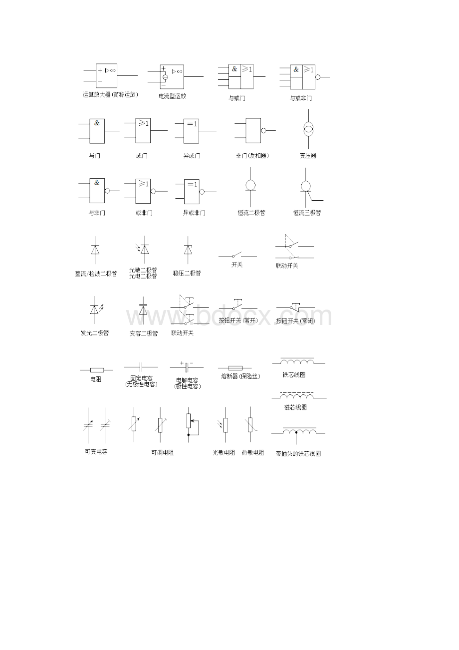 照明电路图符号大全Word文档格式.docx_第2页