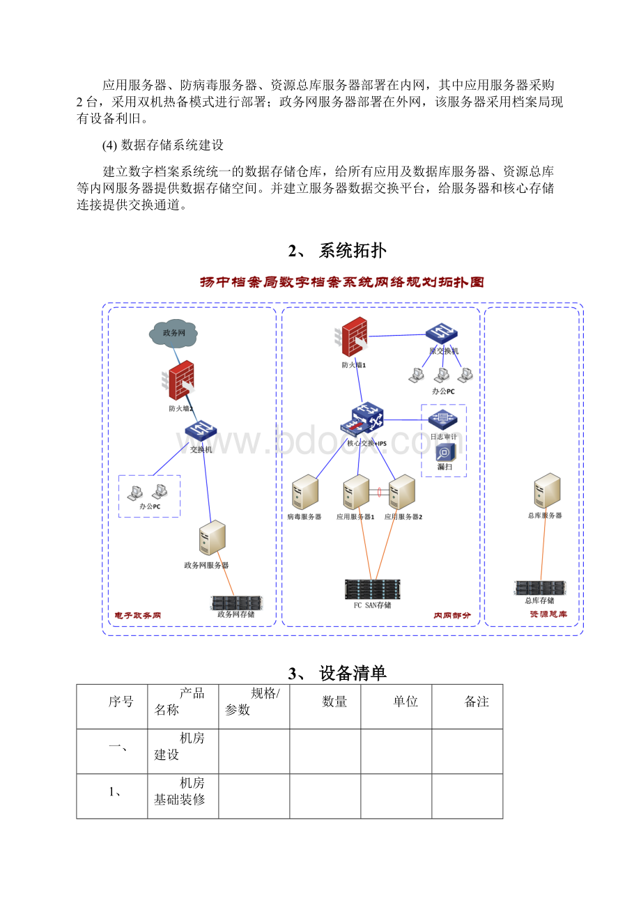 扬中档案局数字档案硬件采购及集成项目.docx_第3页