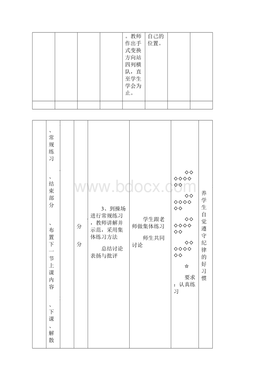 小学一年级下册体育课教案.docx_第2页