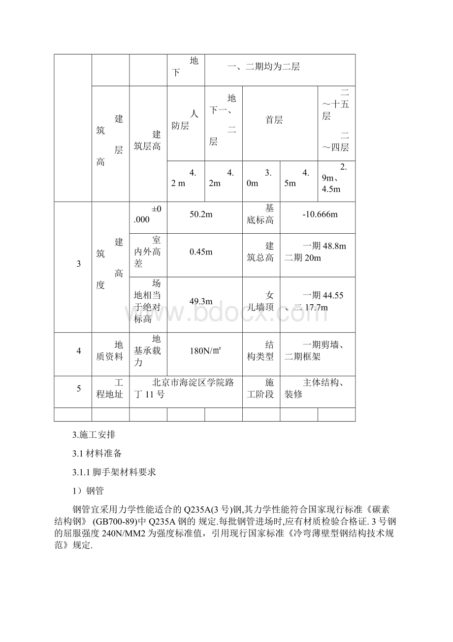 脚手架施工方案已审批Word格式.docx_第2页