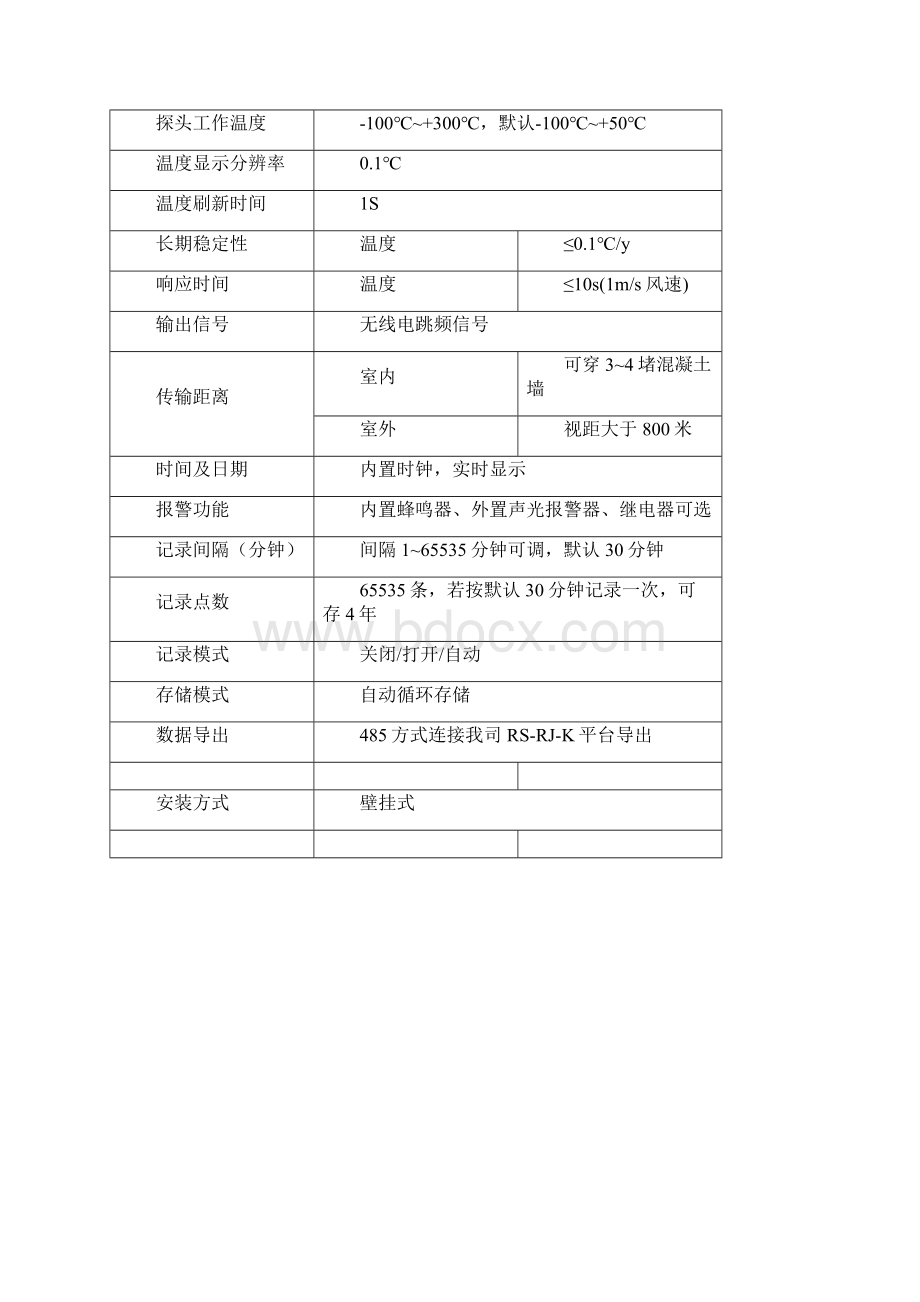 无线单温度变送记录仪使用说明书全解Word下载.docx_第3页