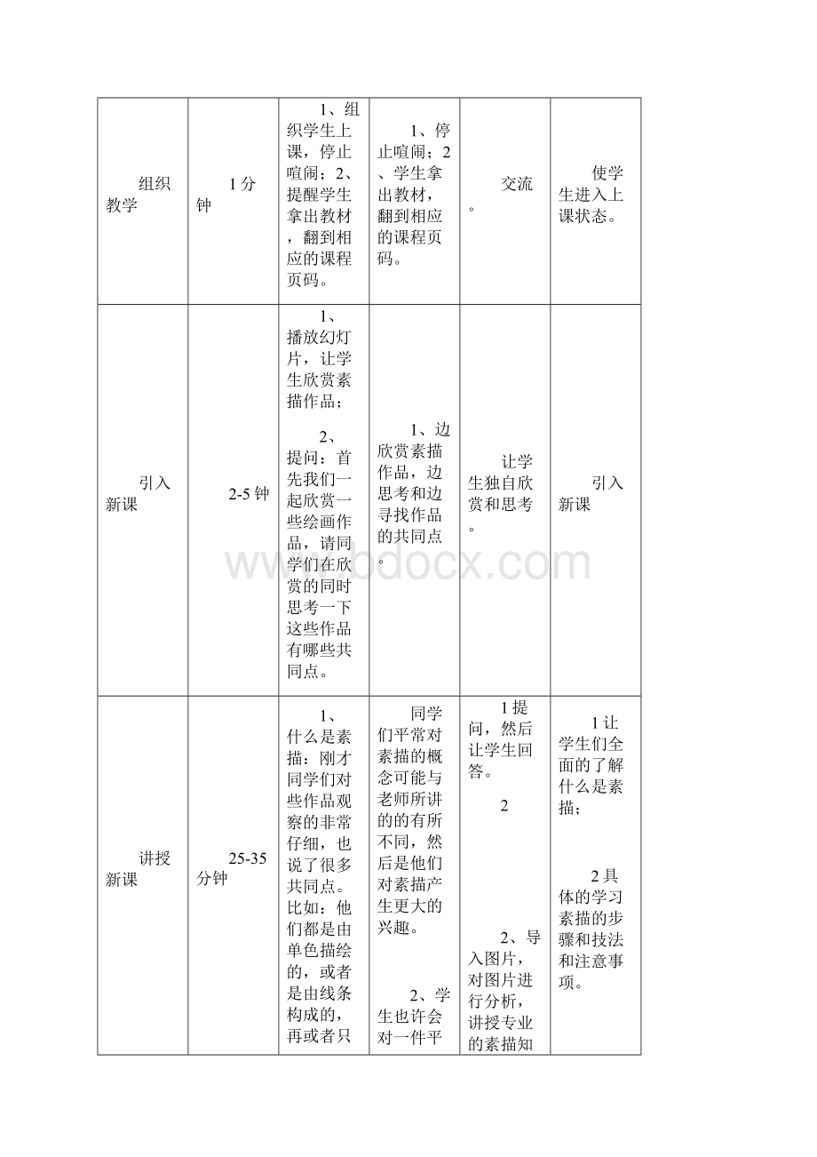 01 单纯丰富造型基础素描 教案Word文档格式.docx_第2页