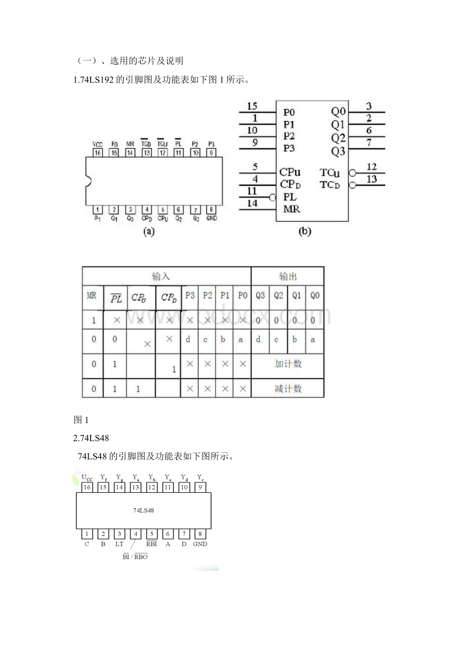 数字电路 电子钟及篮球比赛24秒计时器课程设计 湖南工业大学.docx_第2页