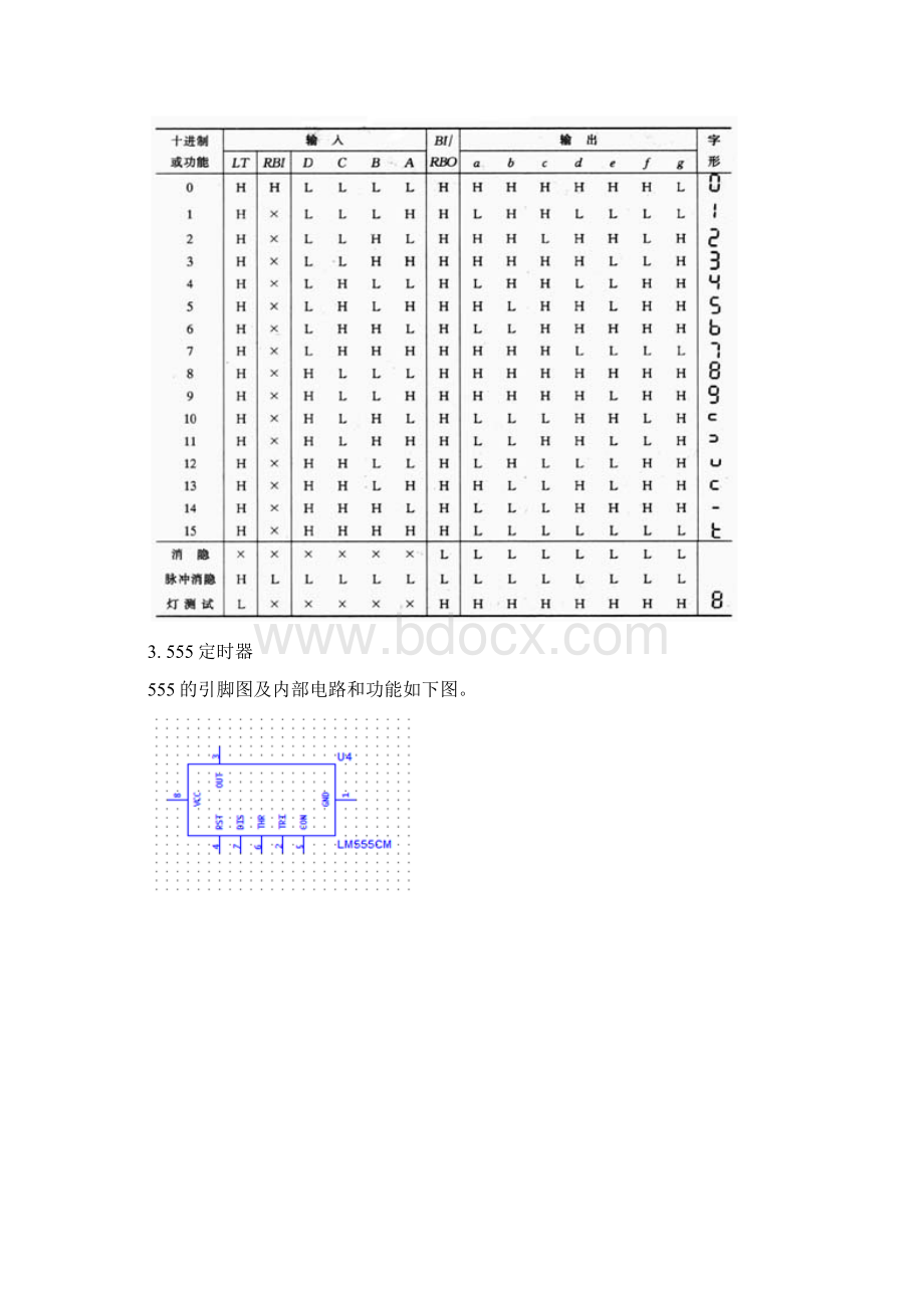 数字电路 电子钟及篮球比赛24秒计时器课程设计 湖南工业大学.docx_第3页