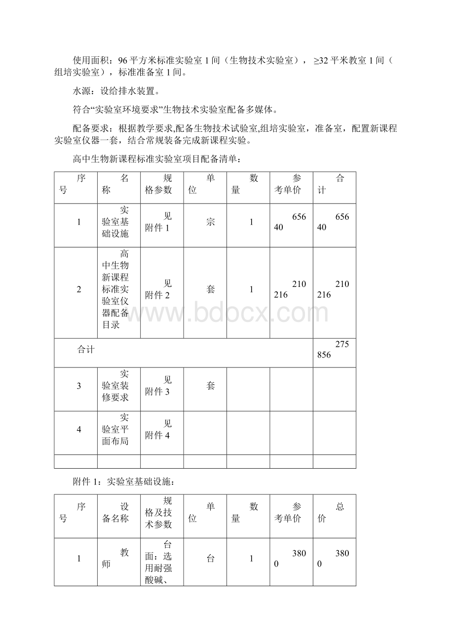 山东省高中生物新课程配套实验室模板.docx_第2页