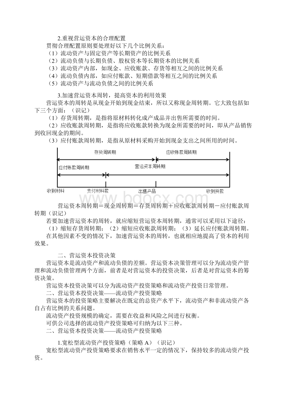 版自考串讲财务管理学营运资本决策.docx_第2页