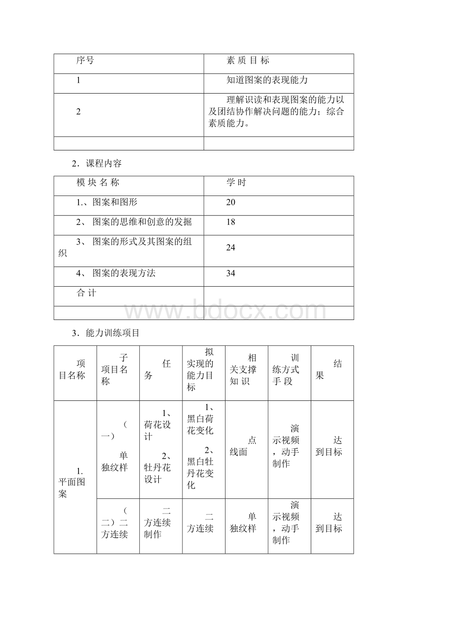 图案课程整体教学设计与单元设计.docx_第3页