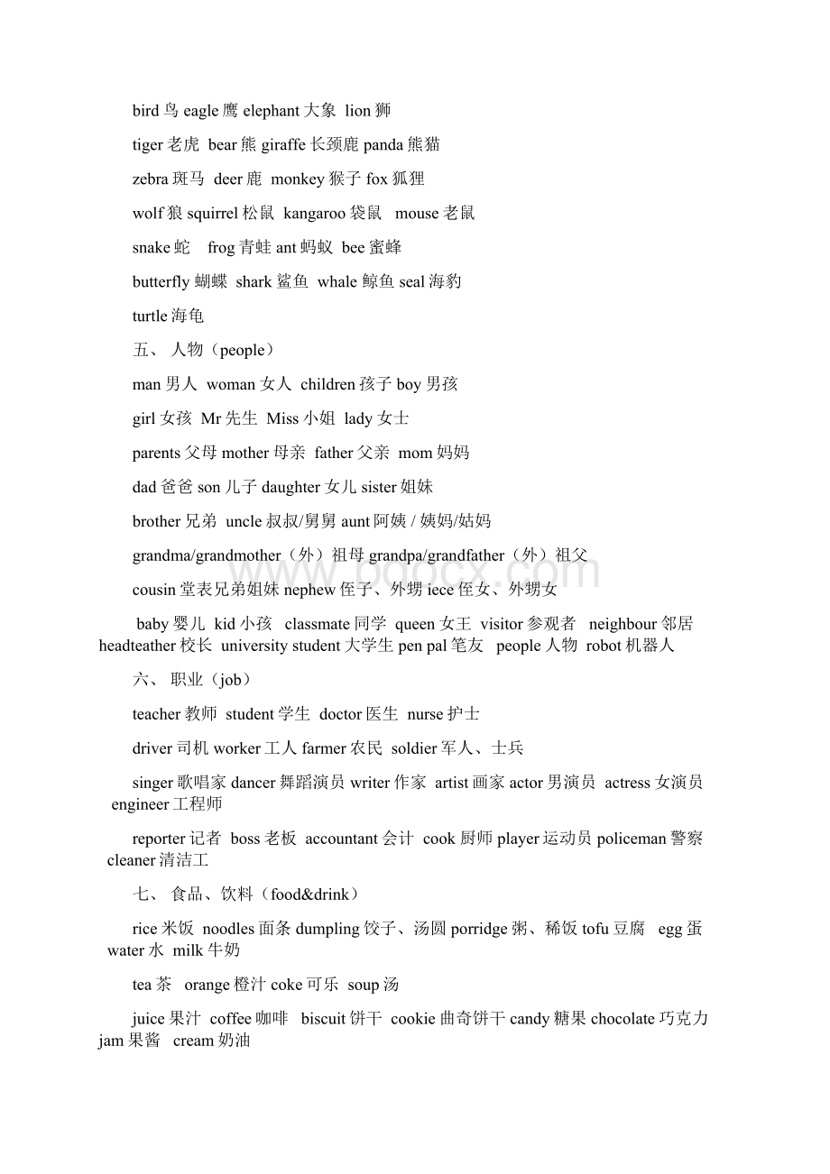 小学生必背英语单词词组新概要.docx_第2页