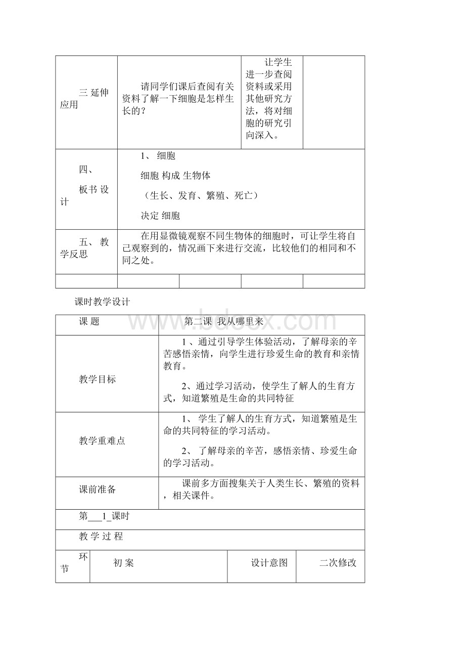 青岛版科学六年级下册全册教学案文档格式.docx_第3页