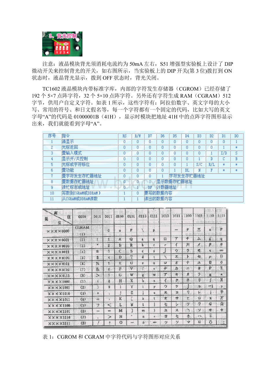 手把手教你1602字符型液晶模块使用文档格式.docx_第2页