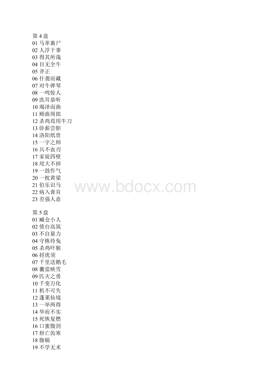 中国成语故事大全全卡通365个成语故事.docx_第3页