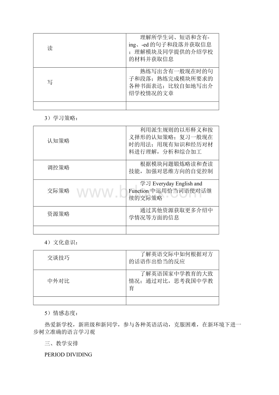 MyFirstDayatSeniorHigh教案设计.docx_第3页