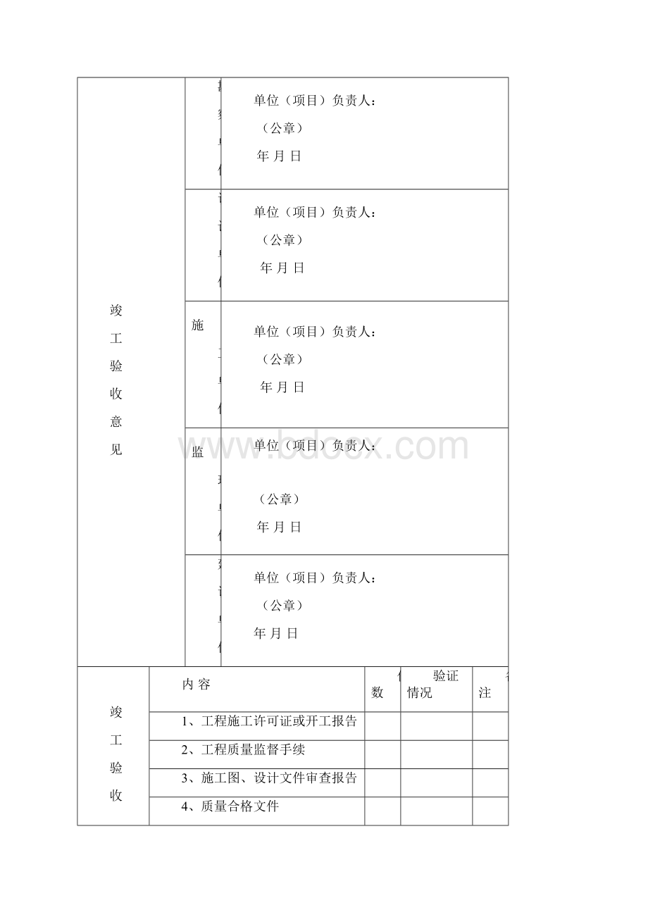 建筑工程和市政基础设施竣工验收备案表.docx_第3页