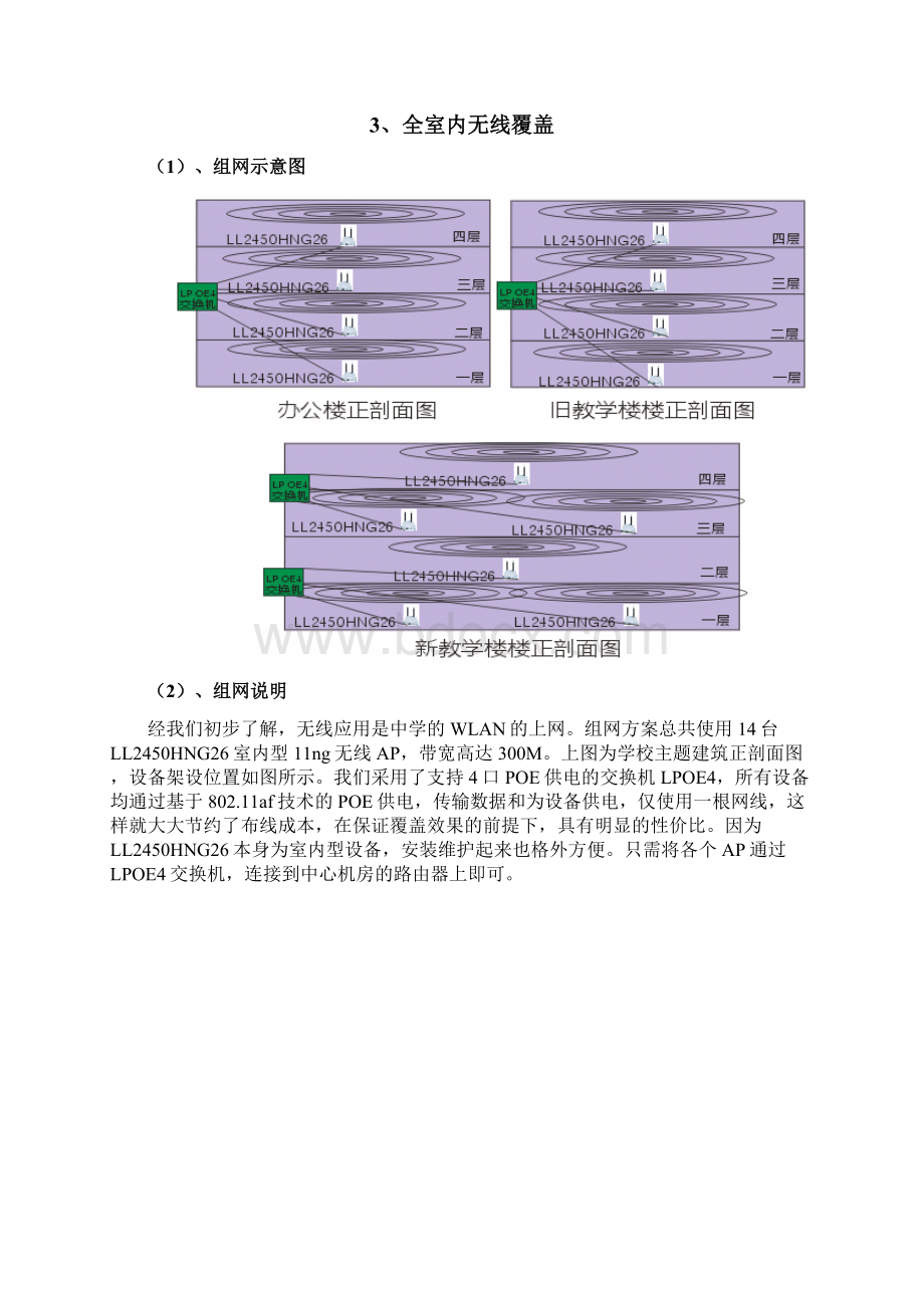 WLAN无线覆盖应用案例集锦武汉雷林.docx_第3页