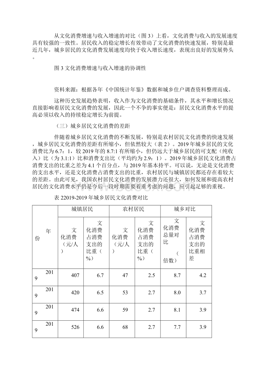 卓顶精文我国居民文化消费状况分析docWord下载.docx_第3页