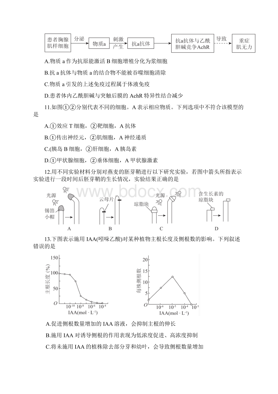 北京东城区高二上期末生物.docx_第3页