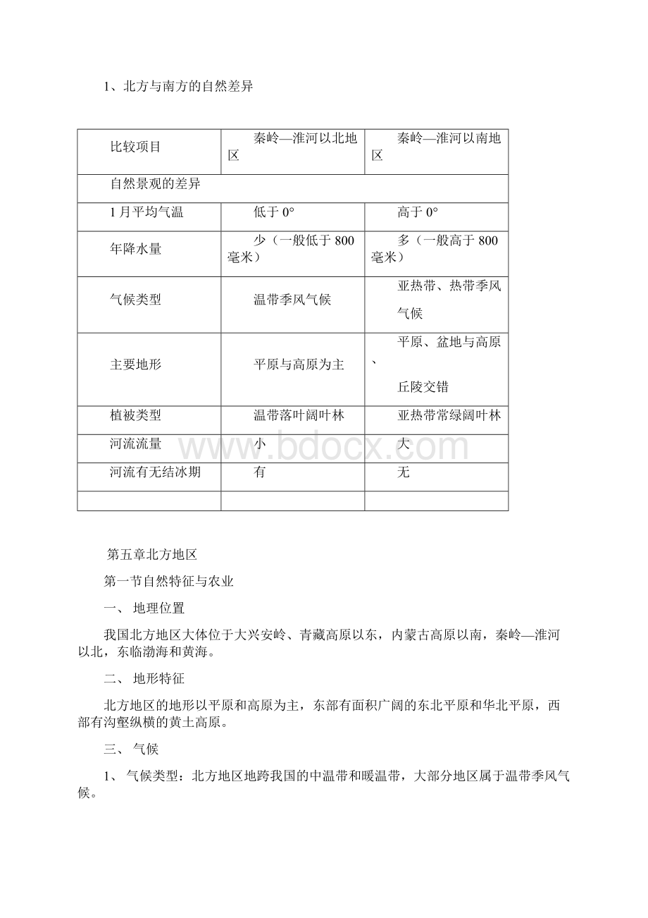 粤人民版八年级下册地理板书DOC.docx_第3页