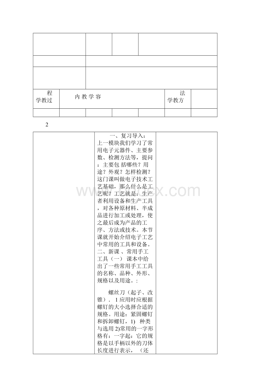 2 常用装配工具与钳工工艺Word格式.docx_第2页