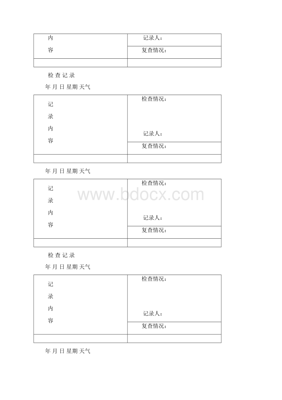 安全员日常巡查记录.docx_第2页