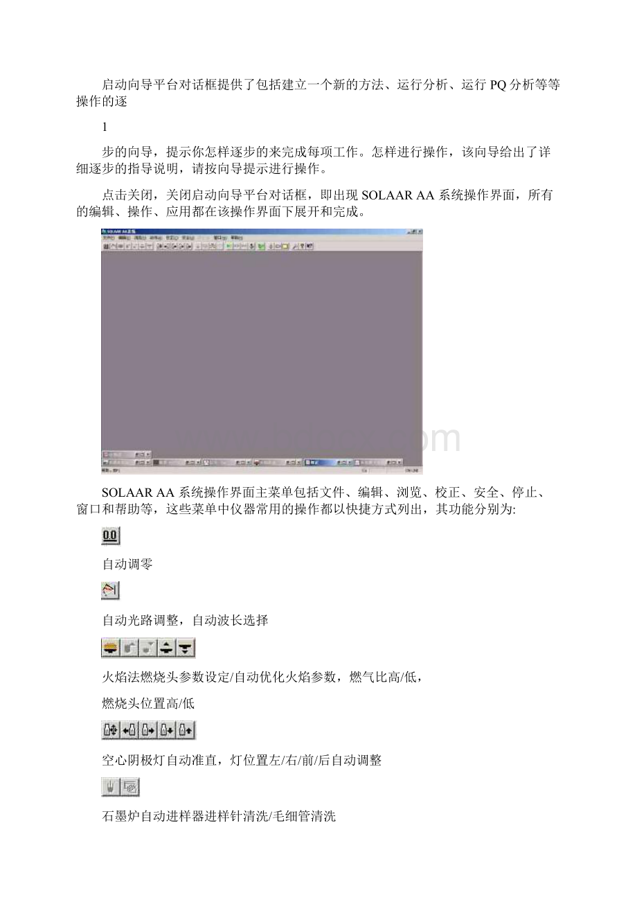 SOLAAR原子吸收光谱仪基本操作及软件应用Word下载.docx_第2页