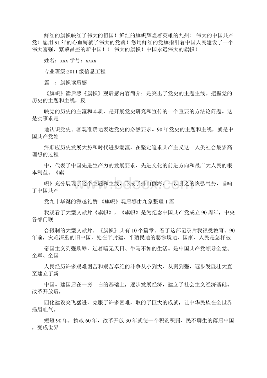 伟大的旗帜观后感文档格式.docx_第2页