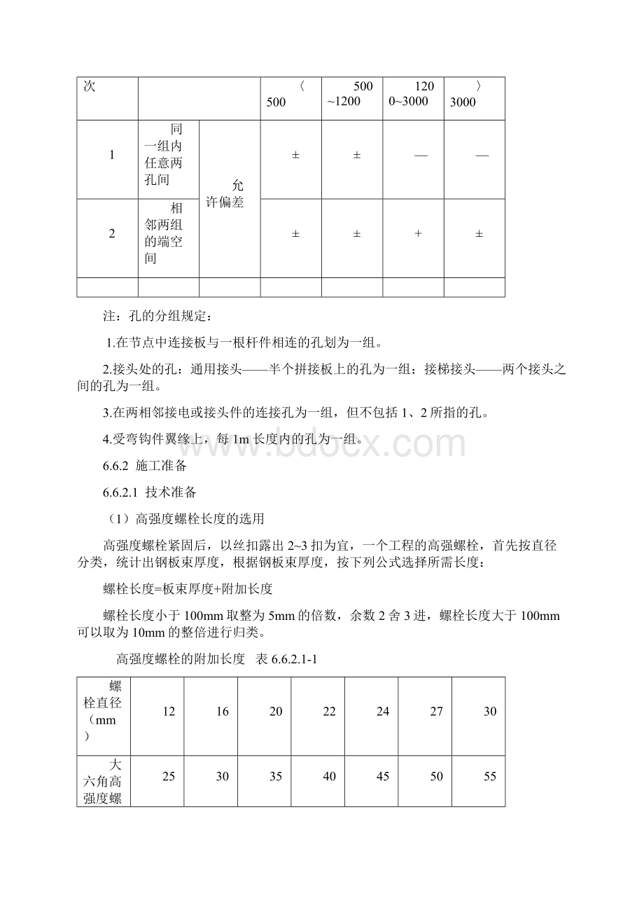 高强度螺栓连接施工工艺标准Word文件下载.docx_第3页