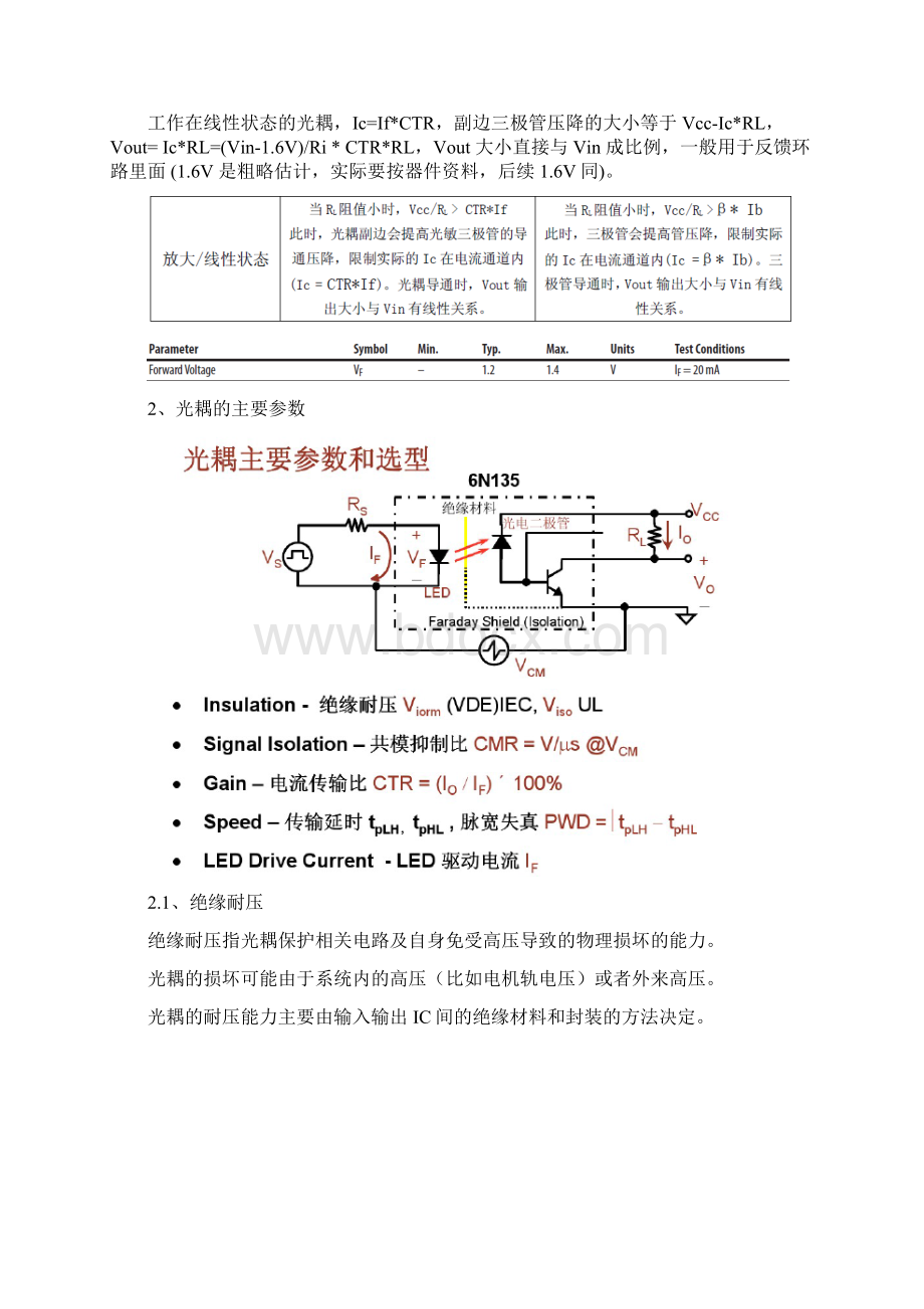 光耦的理解及应用技术文档经典Word格式文档下载.docx_第3页