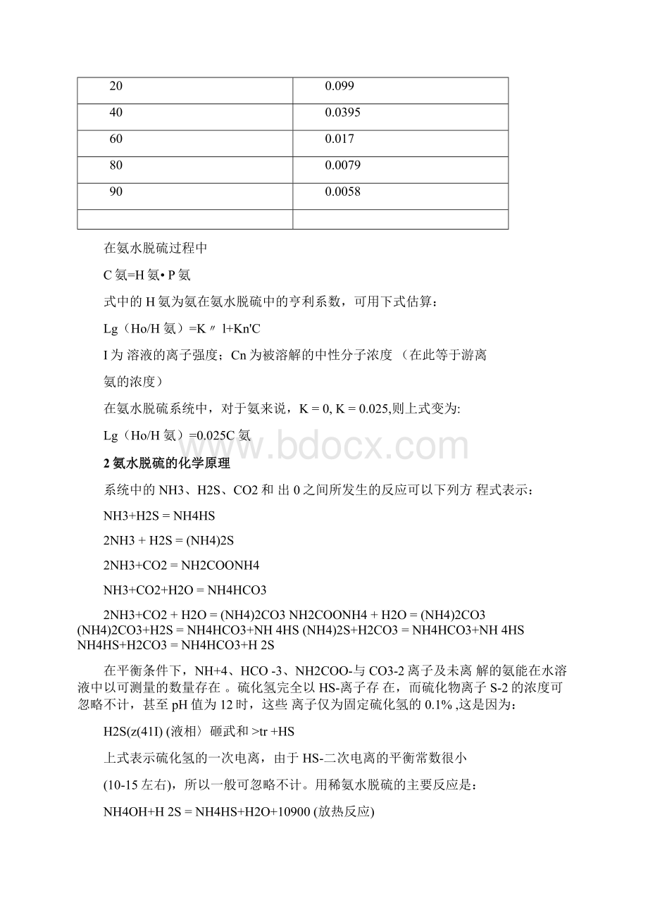 氨水法焦炉煤气脱硫的基本原理.docx_第2页