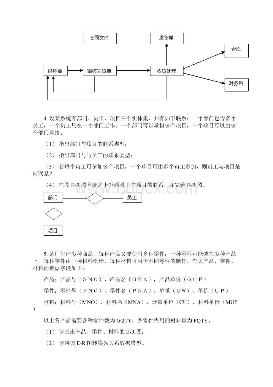 信息系统开发与管理数据库练习题Word下载.docx_第2页