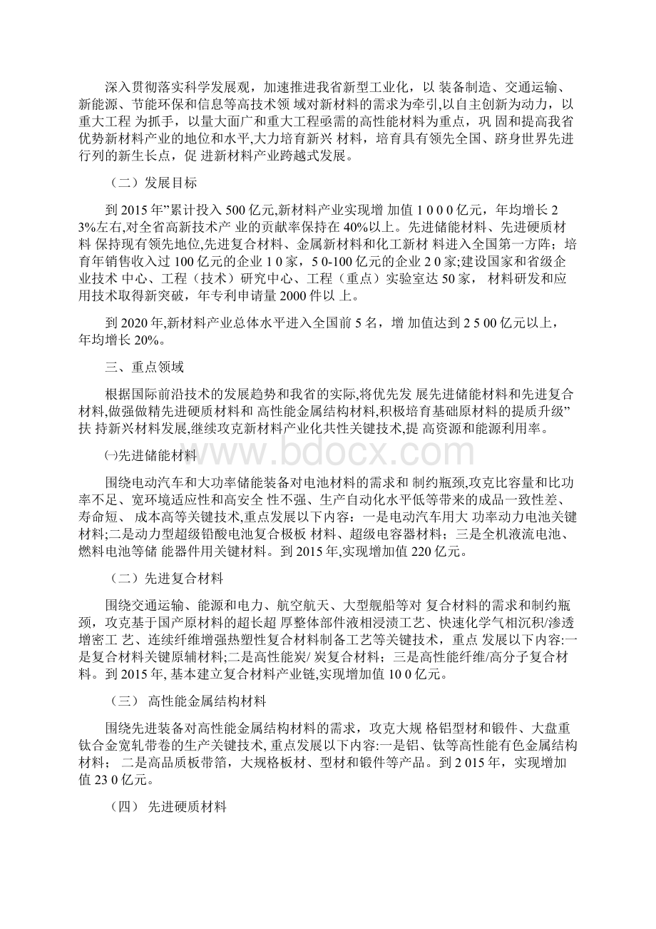 湖南省战略性新兴产业新材料产业发展专项规划.docx_第2页