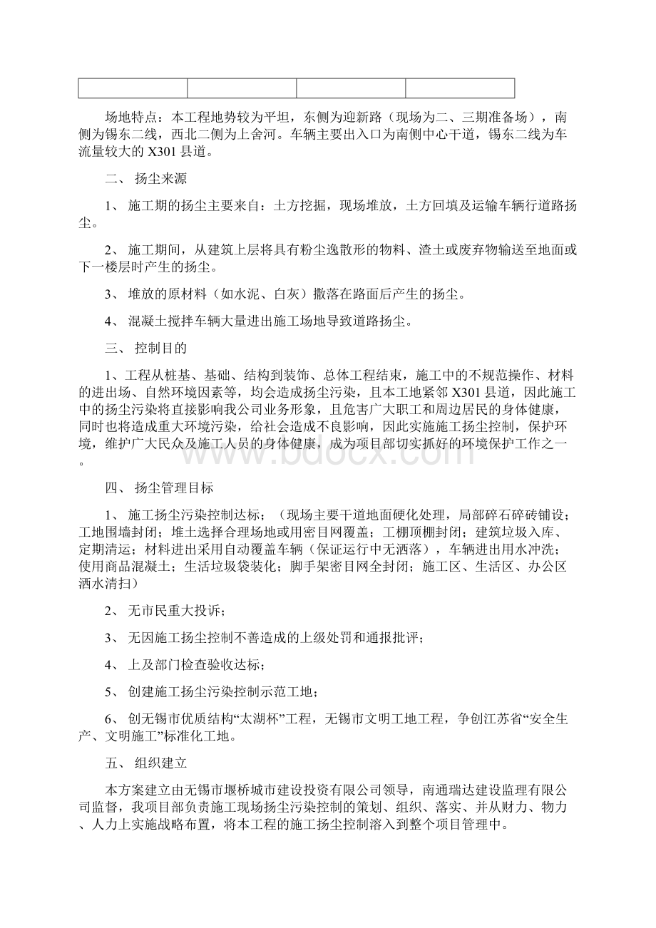 扬尘防治方案说明文档格式.docx_第2页