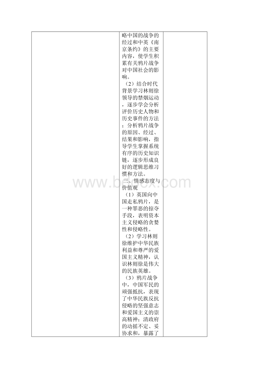 八年级岳麓版历史上册全册含法制渗透的教案表格.docx_第2页