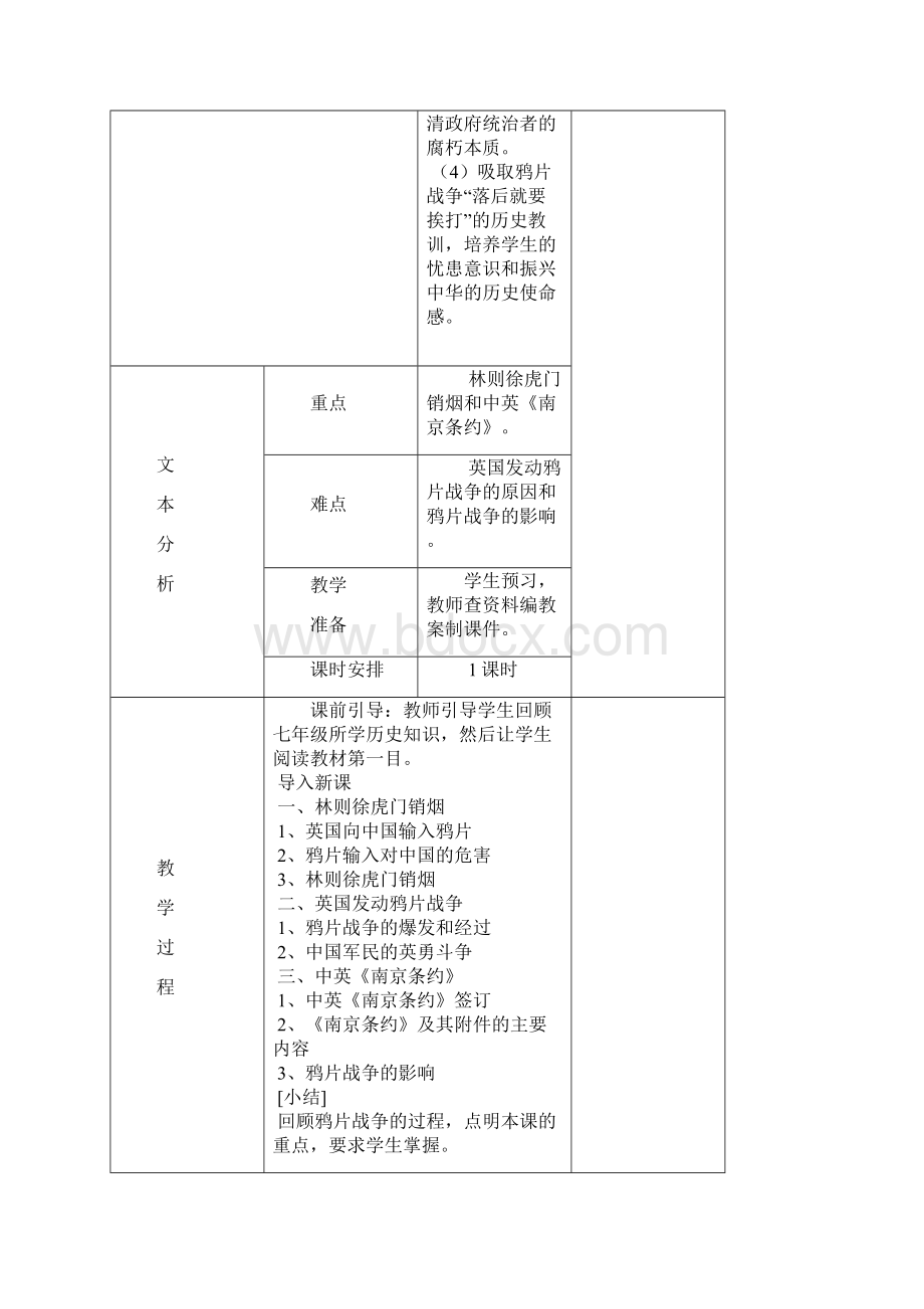 八年级岳麓版历史上册全册含法制渗透的教案表格Word文件下载.docx_第3页