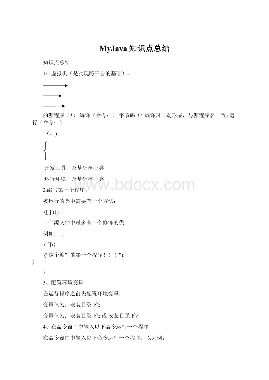 MyJava知识点总结Word格式.docx_第1页