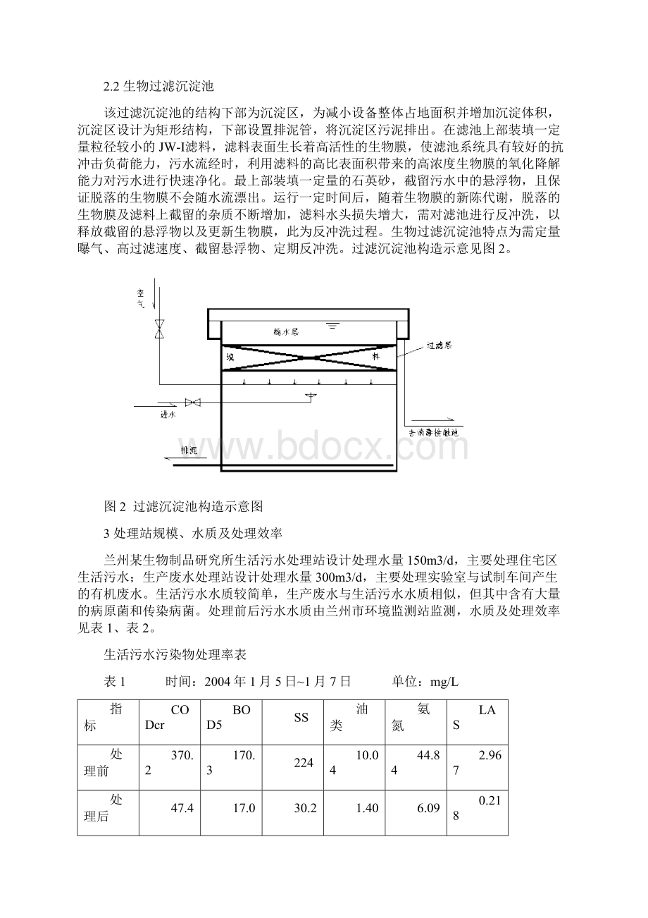 采用高效填料的新型生物接触氧化法.docx_第2页