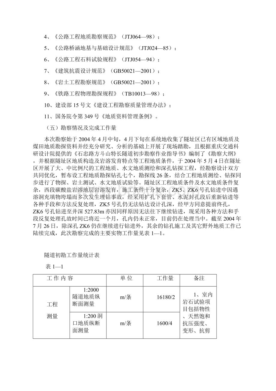 方斗山隧道初勘报告Word格式文档下载.docx_第3页