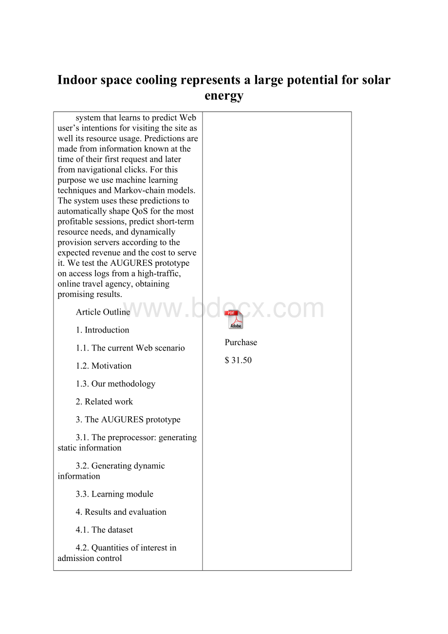 Indoor space cooling represents a large potential for solar energyWord文件下载.docx