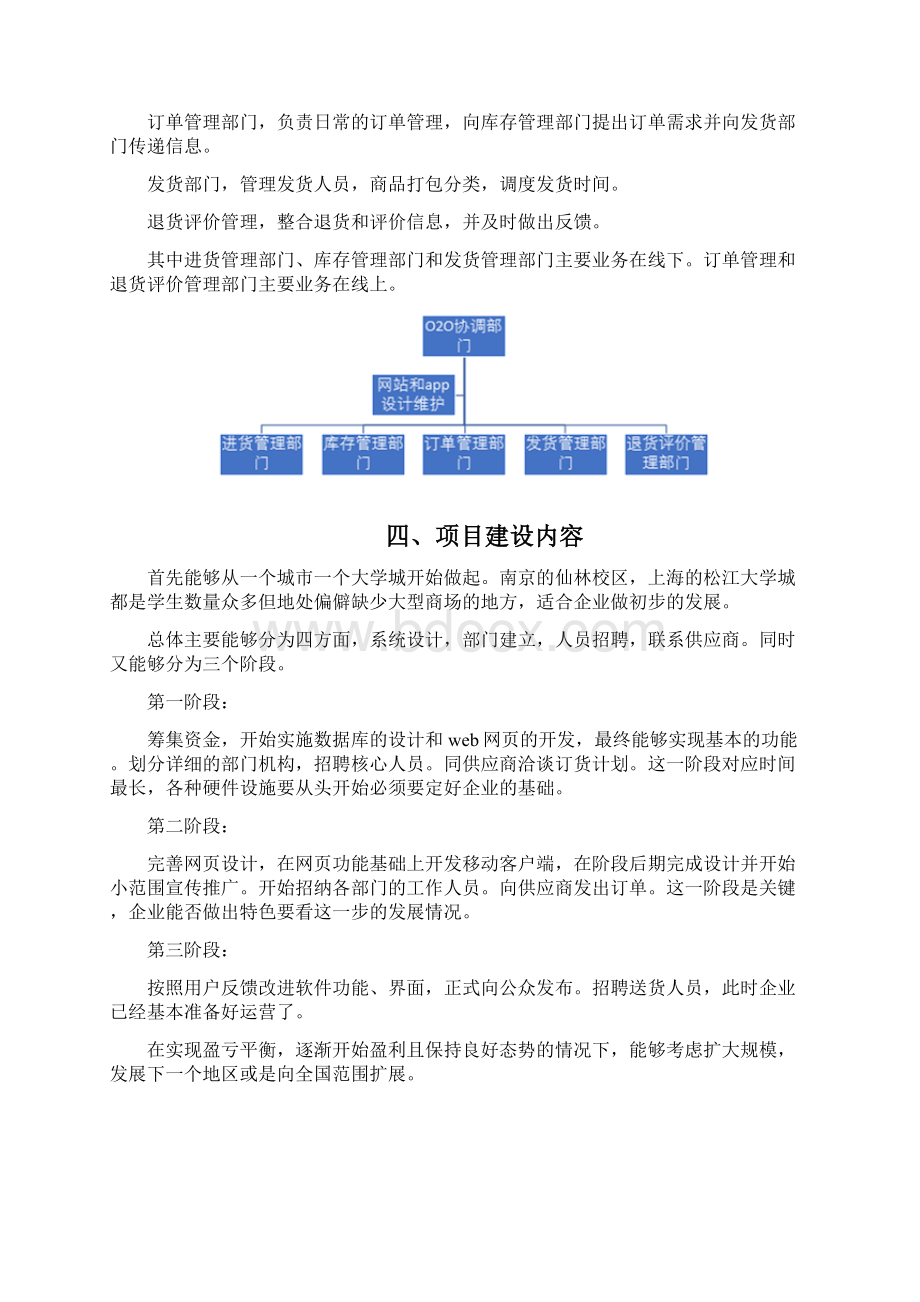 大学生网上宿舍用品店O2O项目策划书.docx_第3页