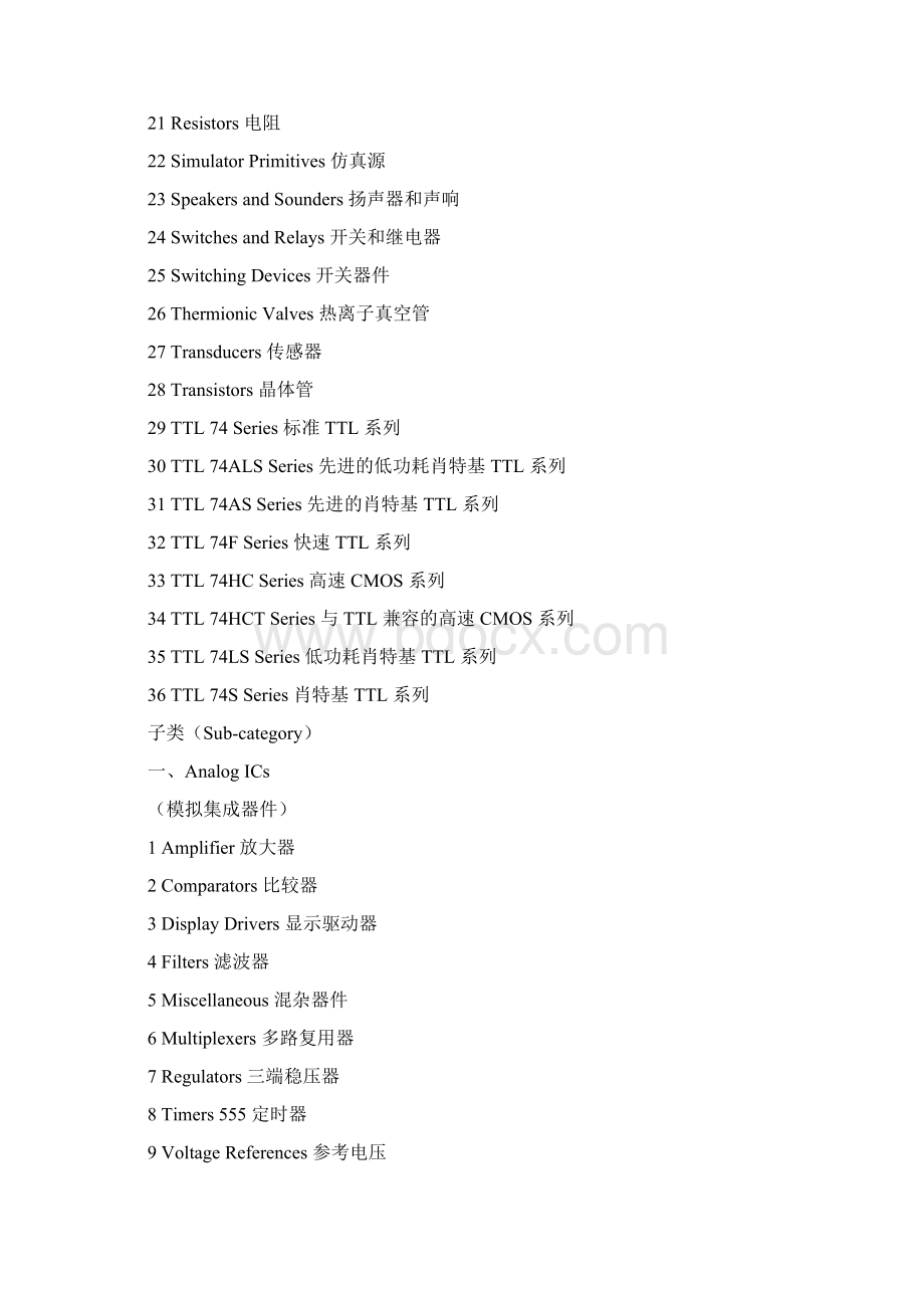 proteus完整元件库中英对照.docx_第2页