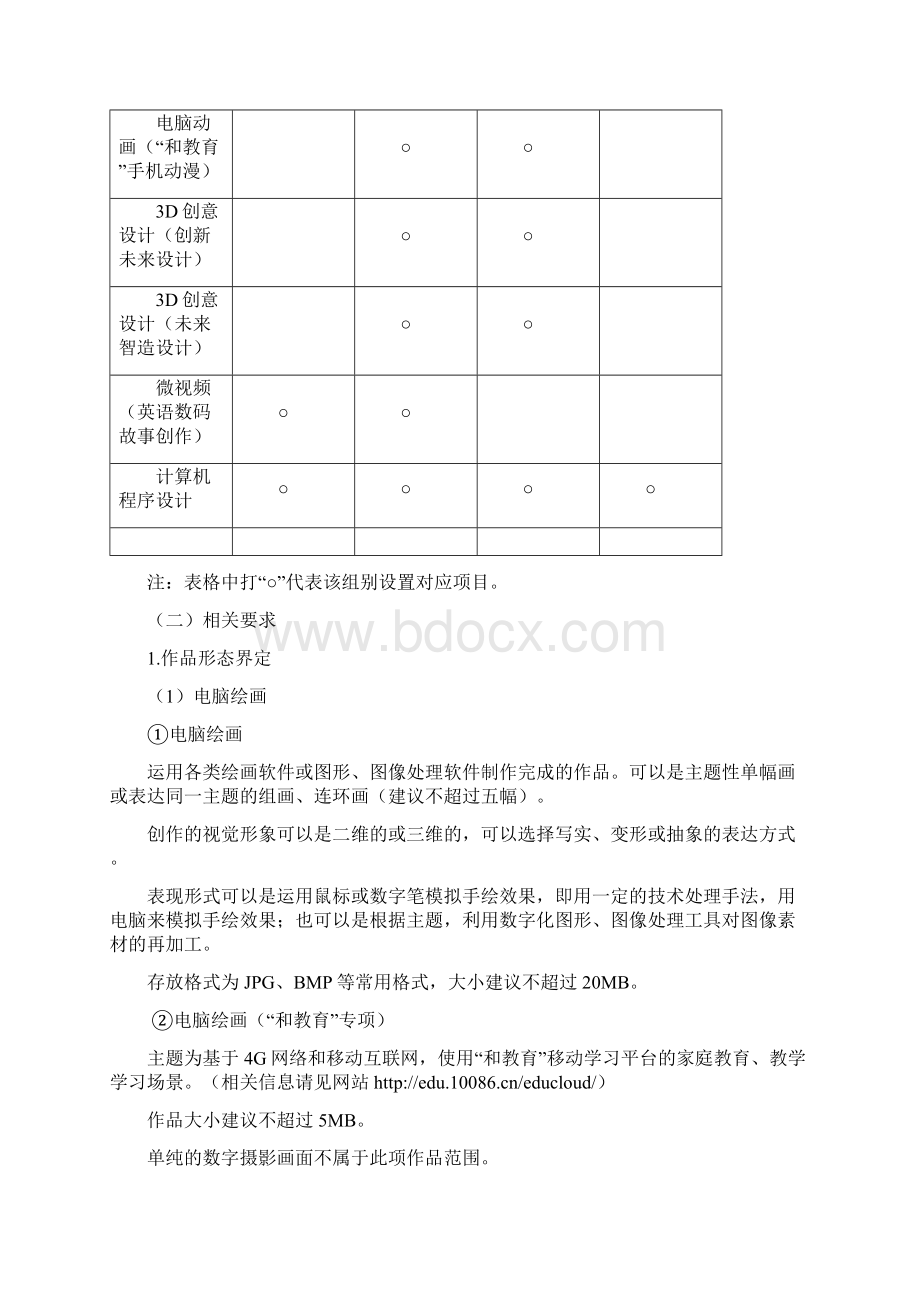 第十九届中国移动和教育杯全国中小学电脑制作活动.docx_第3页