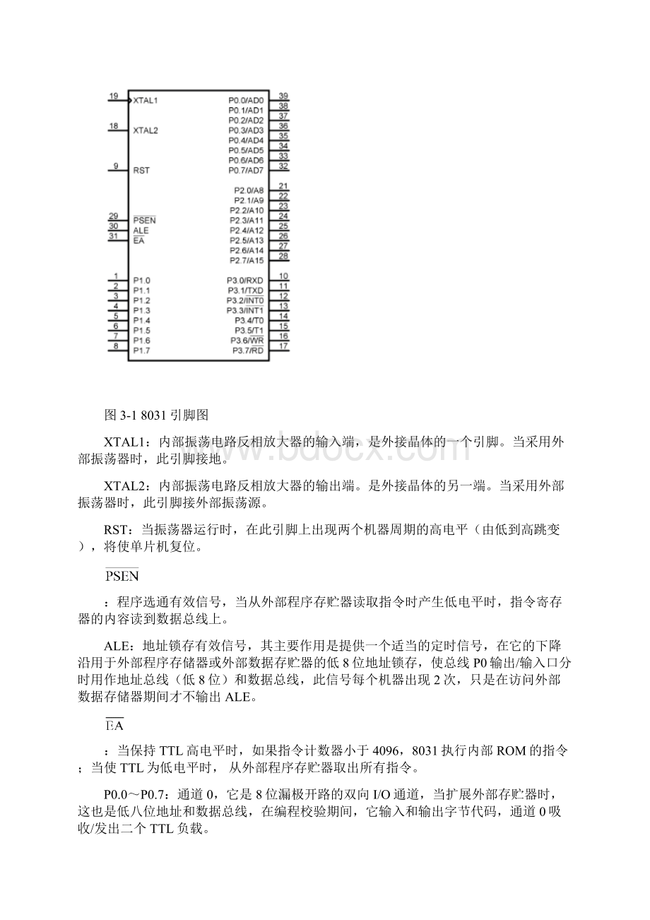 非编码键盘的扫描程序设计Word文档下载推荐.docx_第3页