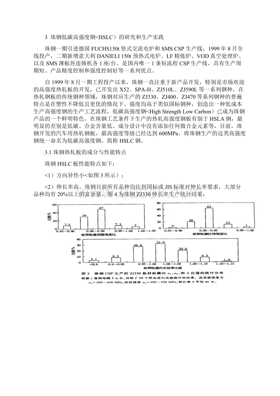 低碳高强度HSLC热轧薄板生产与研究报告进展.docx_第3页