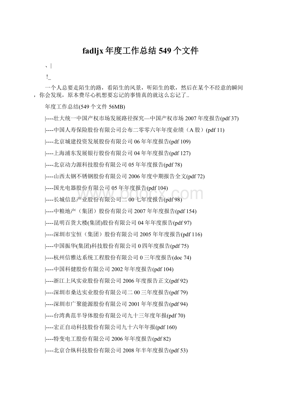 fadljx年度工作总结549个文件Word下载.docx