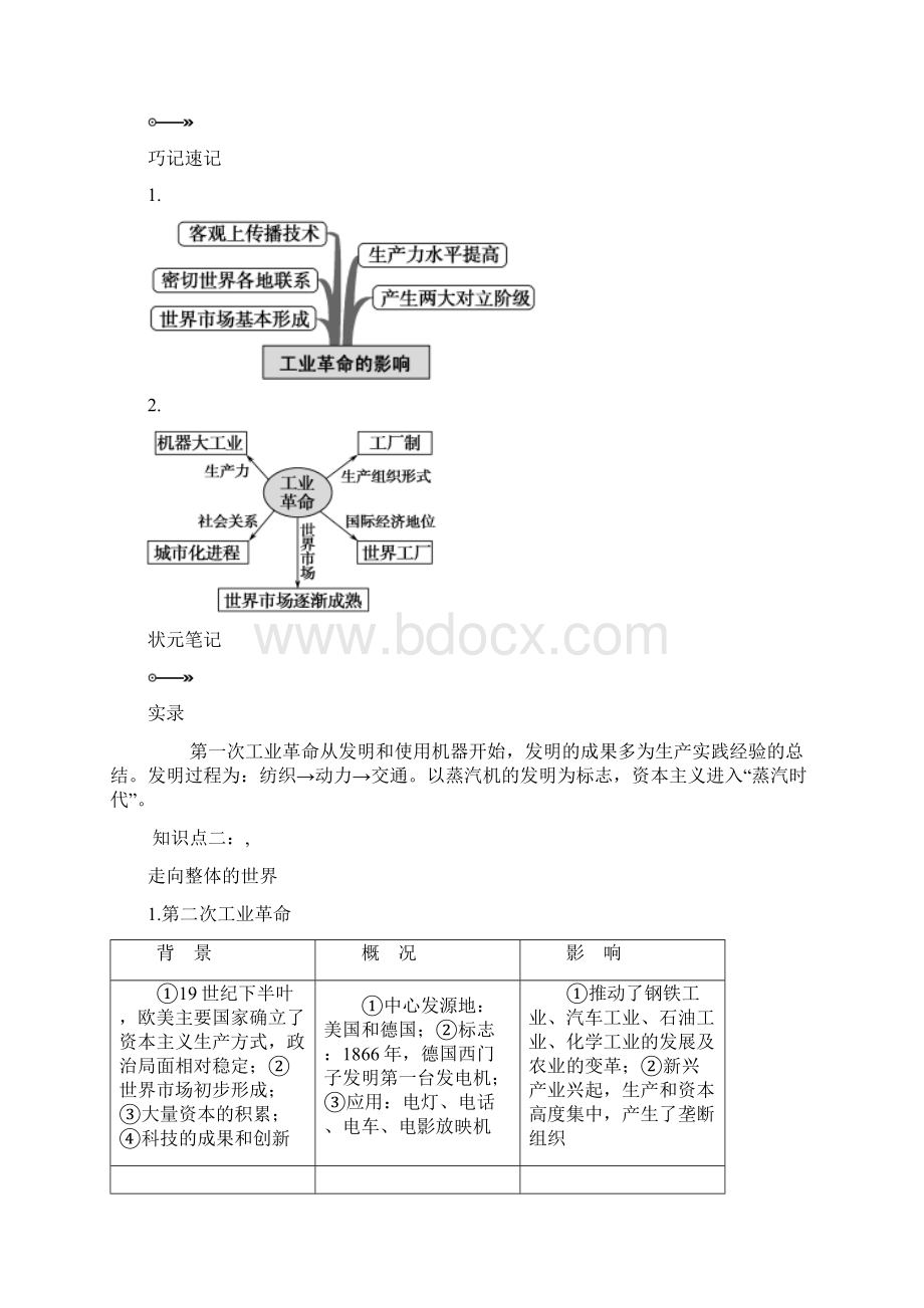 改变世界的工业革命辅导讲义学案.docx_第3页