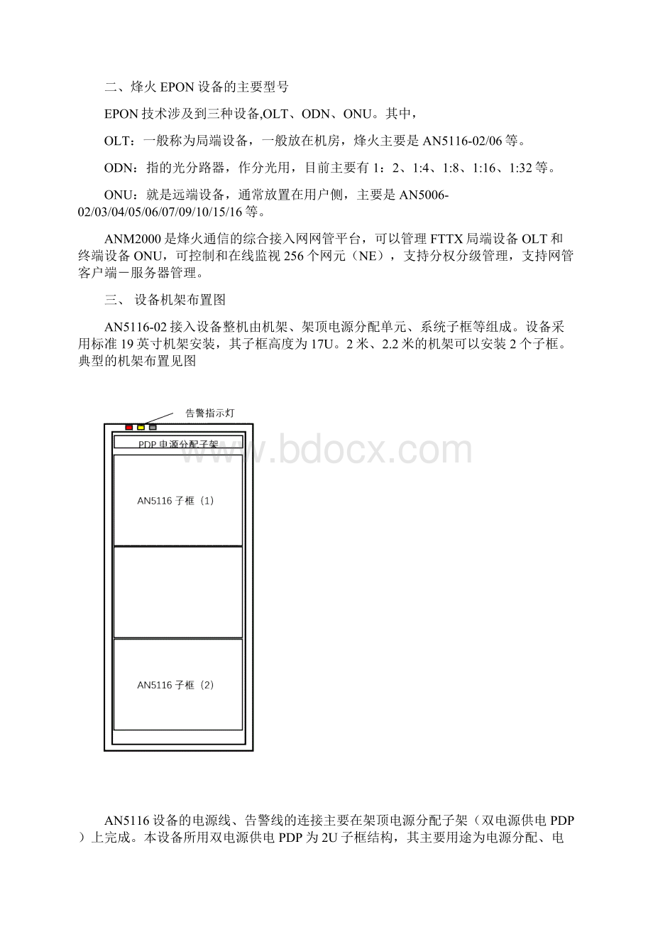 烽火EPON设备简明手册Word文档格式.docx_第2页