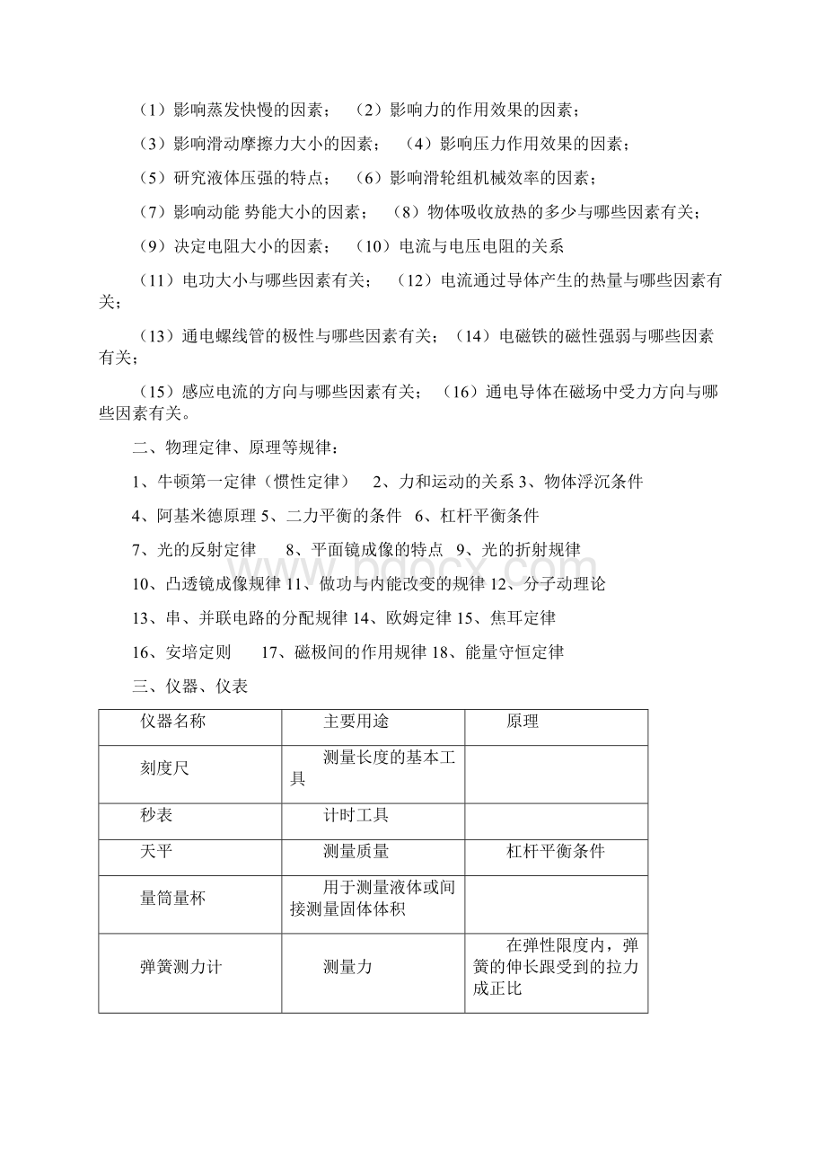 中考物理专题复习知识点汇总1.docx_第2页