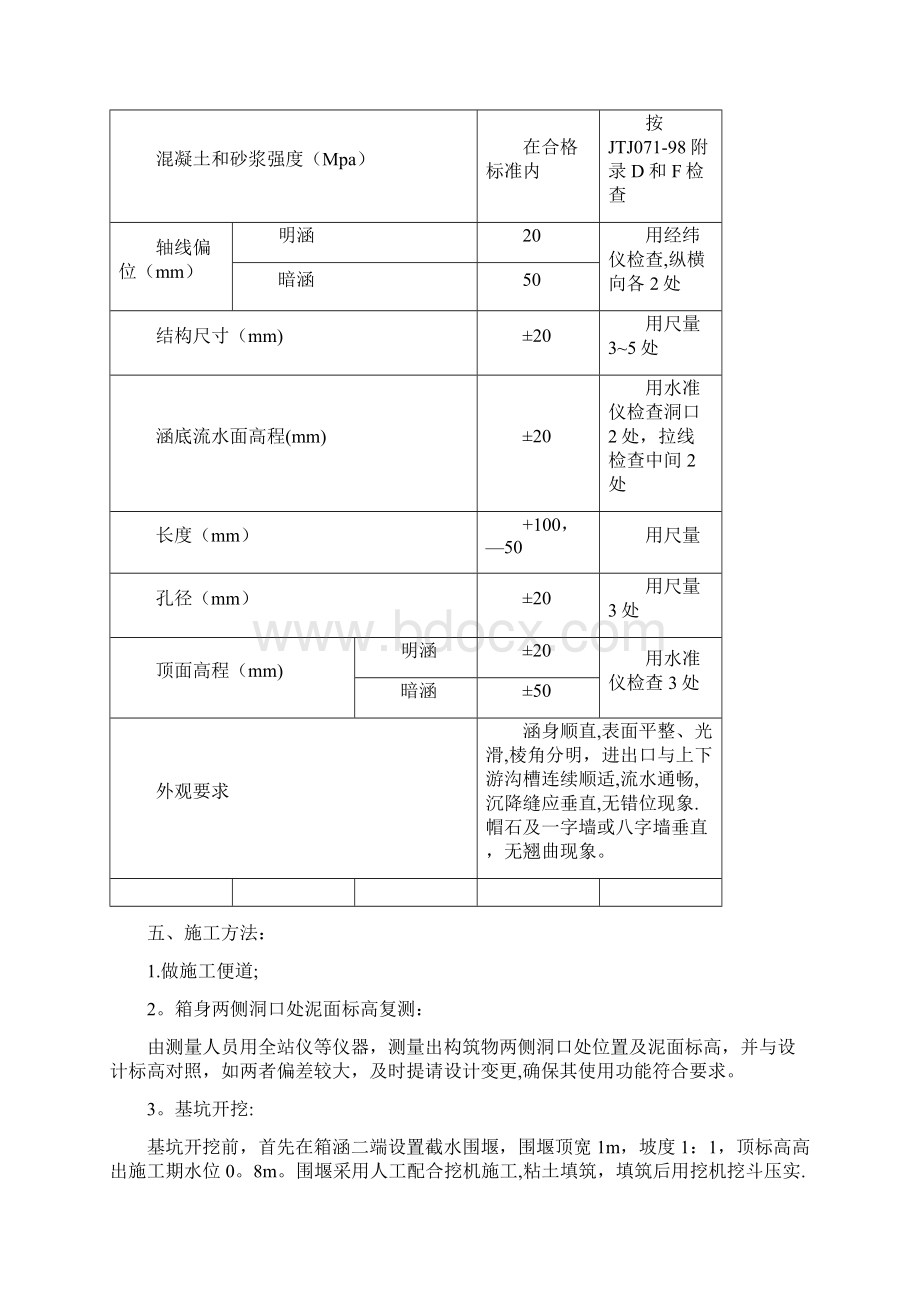 箱涵施工方案通明桥最新范本模板.docx_第2页