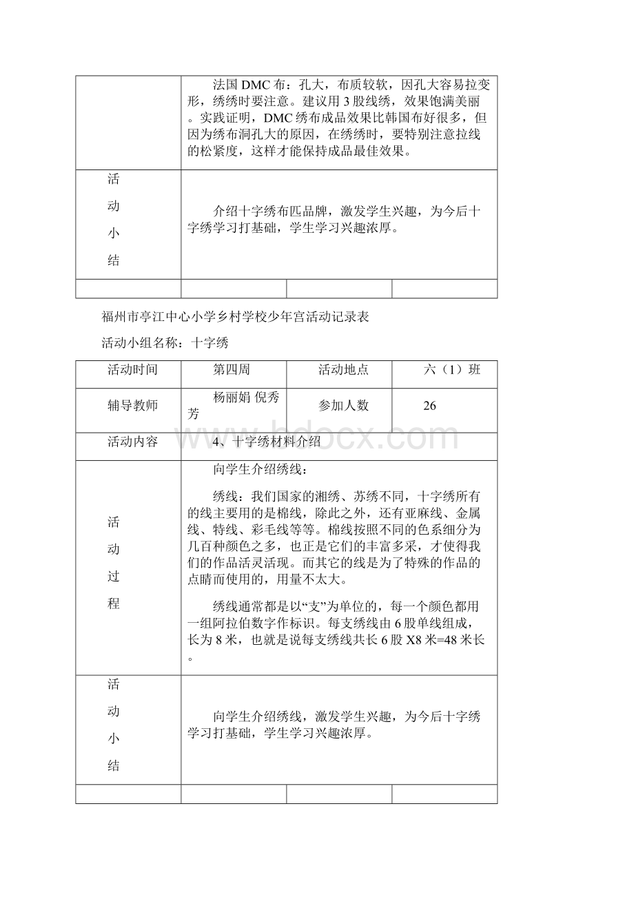 15161科技创新活动记录表格模板.docx_第3页