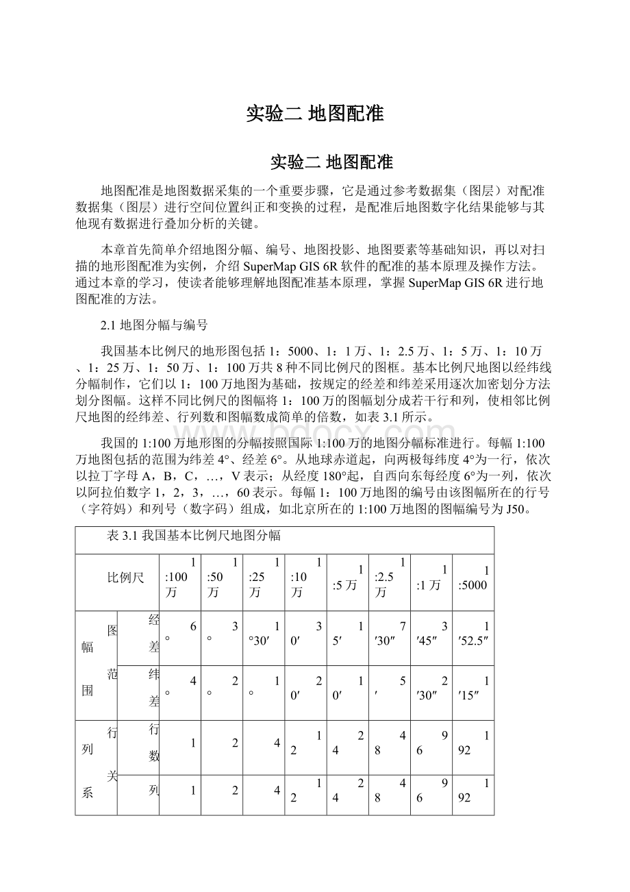 实验二 地图配准文档格式.docx