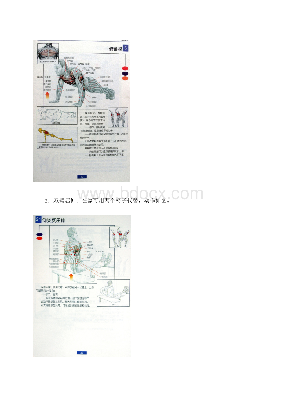 男士室内健身速成秘笈图文并茂有肌肉有力量绝版收藏Word下载.docx_第2页